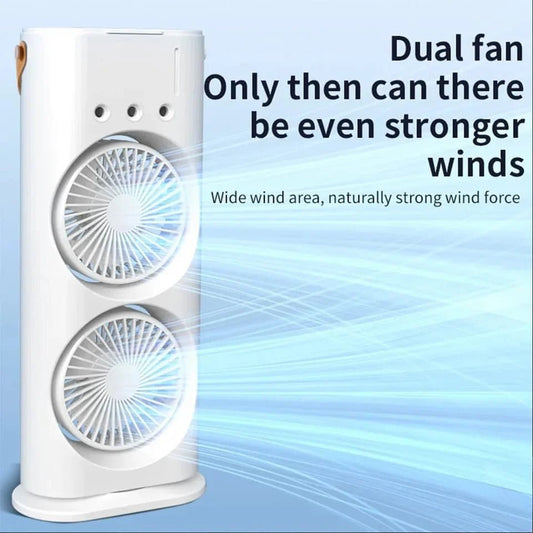 Double - Ended Spray Water Mist FanFlexora Gadgets