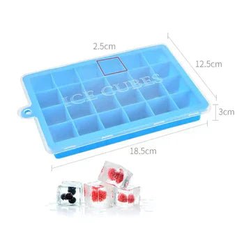 15 cubic Ice tray with lid - Free ShippingFlexora Gadgets