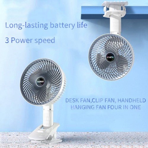 2 in 1 Reachargeable and Portable Table and Hand FanFlexora Gadgets