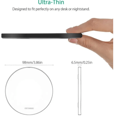 30W Fast Wireless Charging Pad LED Indicator, Ultra - Thin DesignFlexora Gadgets