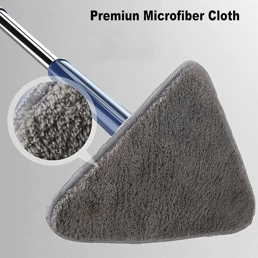 4 in 1 Triangle Mop 360 Adjustable For Cleaning Doors - Ratable - Adjustable - Mop - Brooms - Pocha - Pocha for houseFlexora Gadgets