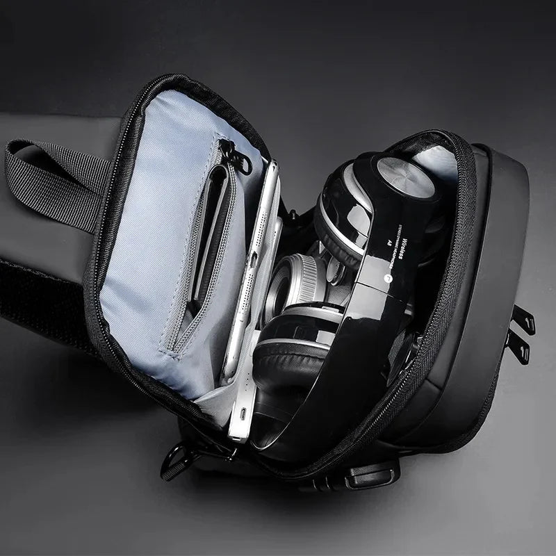 Anti - theft Crossbody Shoulder BackpackFlexora Gadgets