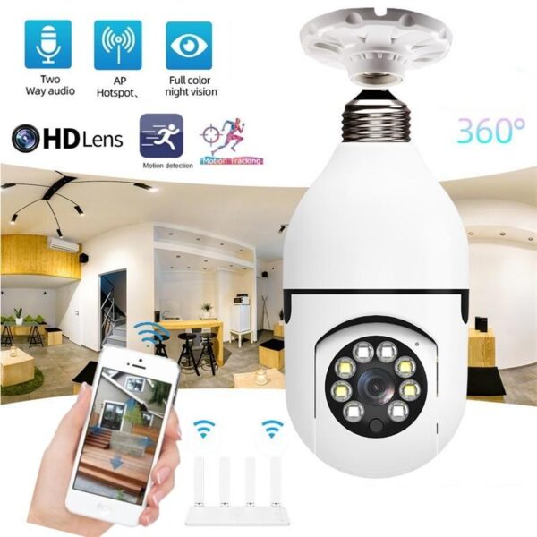 Bulb Camera WiFi Baby MonitorFlexora Gadgets