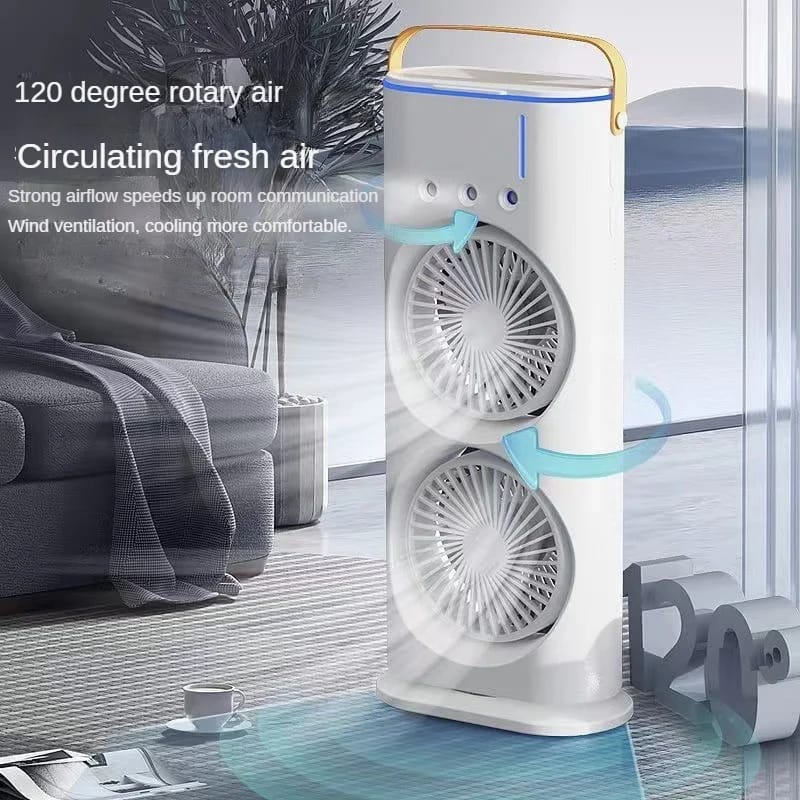 Double - Ended Spray Water Mist FanFlexora Gadgets