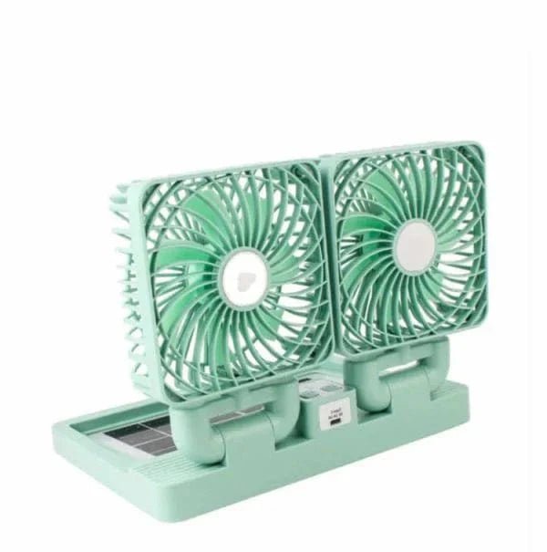Dual Head Solar FanFlexora Gadgets