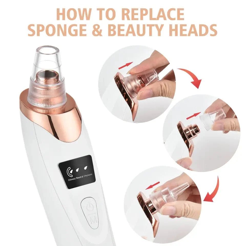 Electric Blackhead Remover, Vacuum Acne Cleaner Removal DeviceFlexora Gadgets