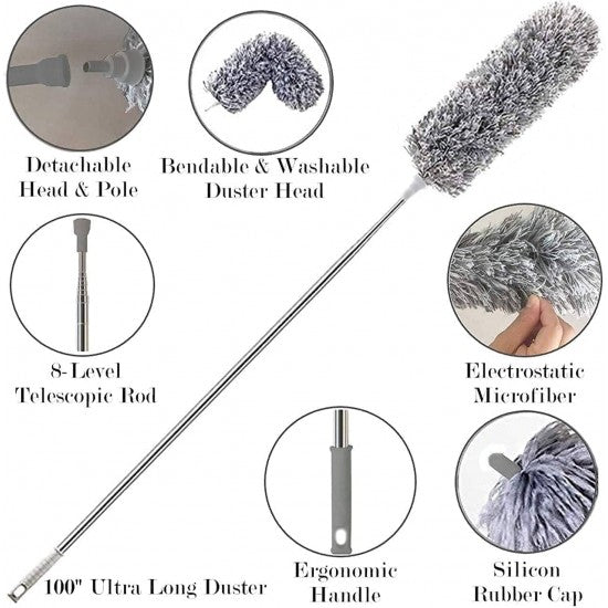 Fan Cleaning Brush with Long RodFlexora Gadgets