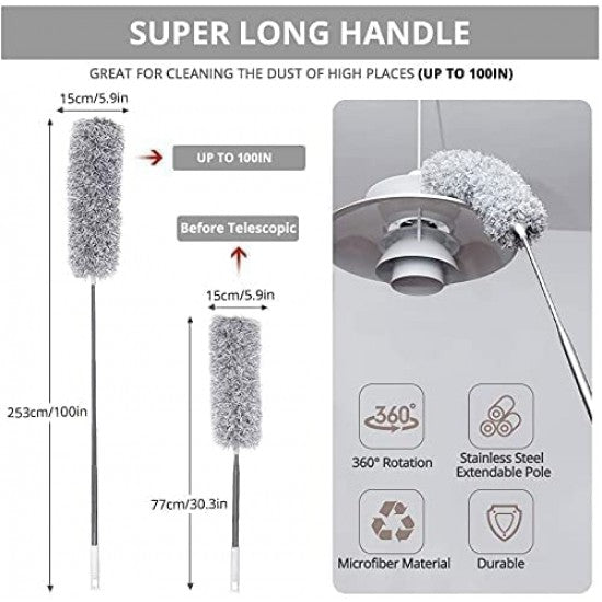 Fan Cleaning Brush with Long RodFlexora Gadgets