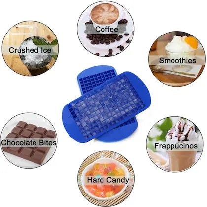 Mini Ice Cube Tray (160 Small Ice Cube Mold)Flexora Gadgets