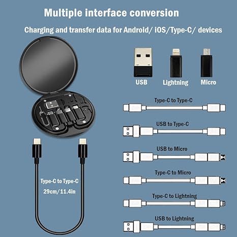 Multi Function All In One Data CableFlexora Gadgets