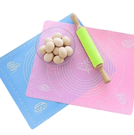 Non - Stick Silicone Roti & Pastry Rolling Mat – Reusable Baking SheetFlexora Gadgets