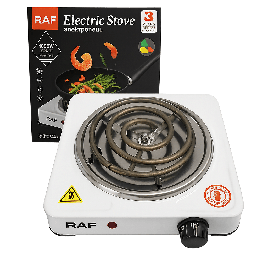 Portable Electric Stove Single Burner 1000WFlexora Gadgets