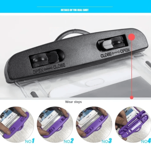 PVC Waterproof Mobile Pouch – Universal Transparent Phone CaseFlexora Gadgets