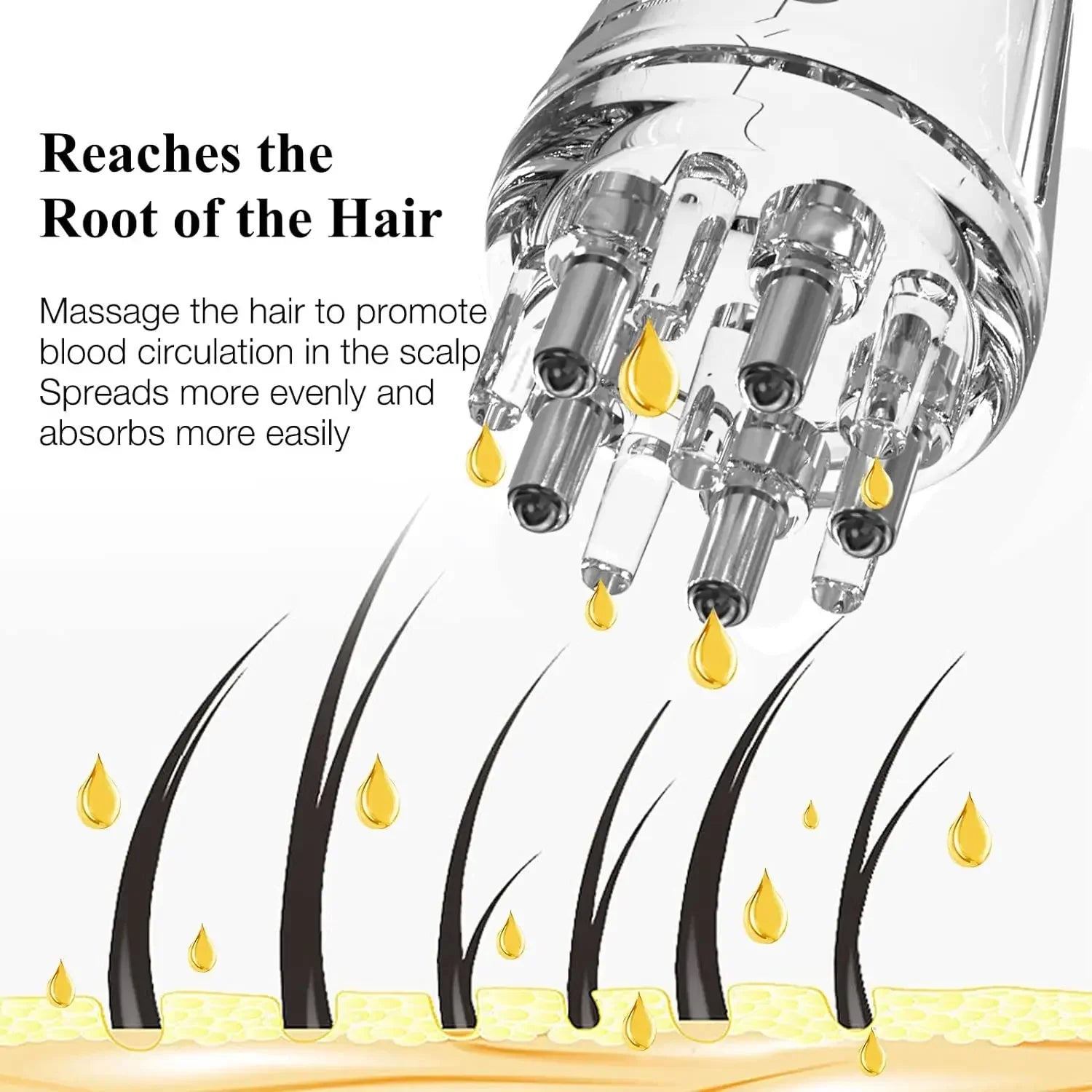 Scalp Applicator CombFlexora Gadgets