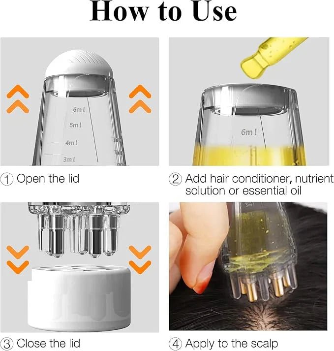 Scalp Applicator CombFlexora Gadgets