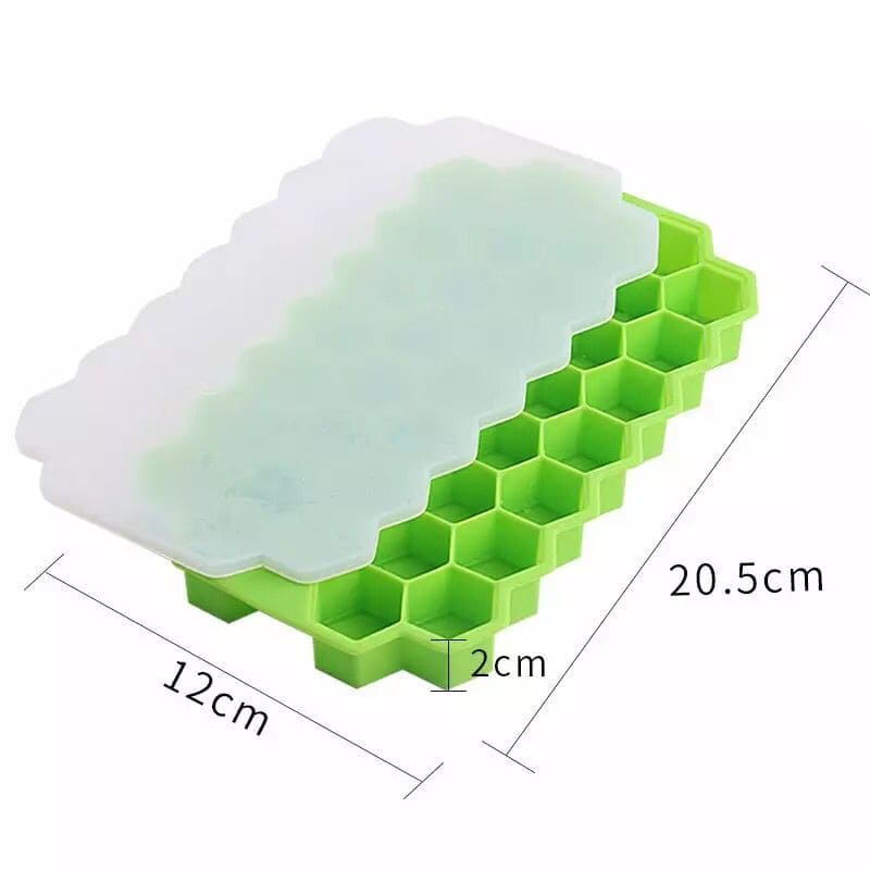 Silicone 37 Cells Hexagonal Ice Tray - Free ShippingFlexora Gadgets