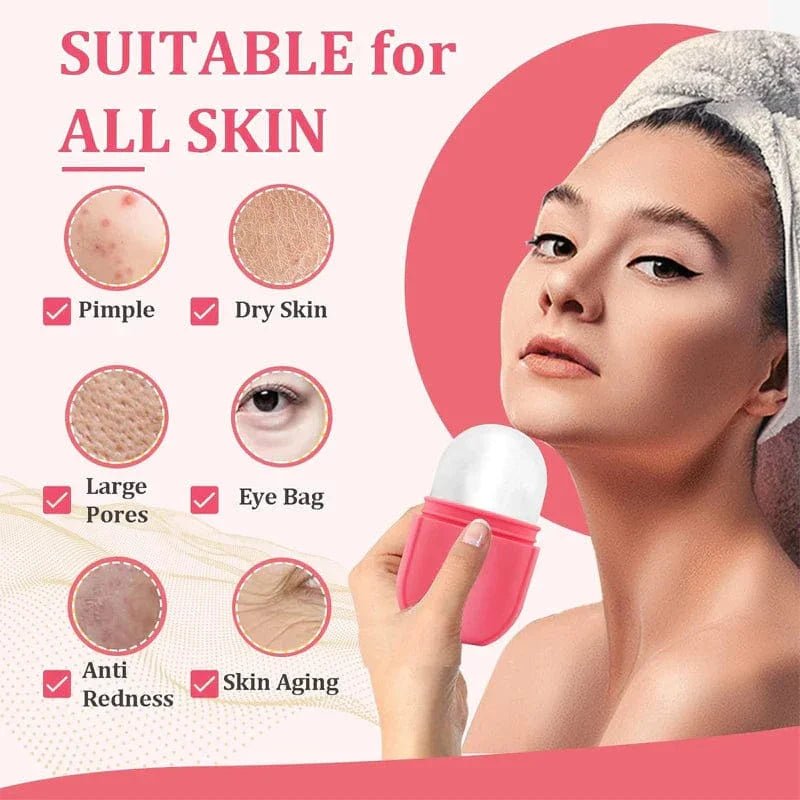 Silicone Face Ice RollerFlexora Gadgets