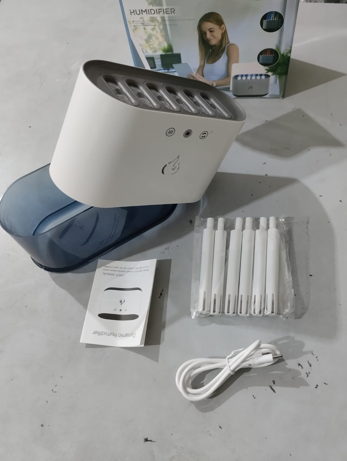 Six hole flame humidifier 900mlFlexora Gadgets