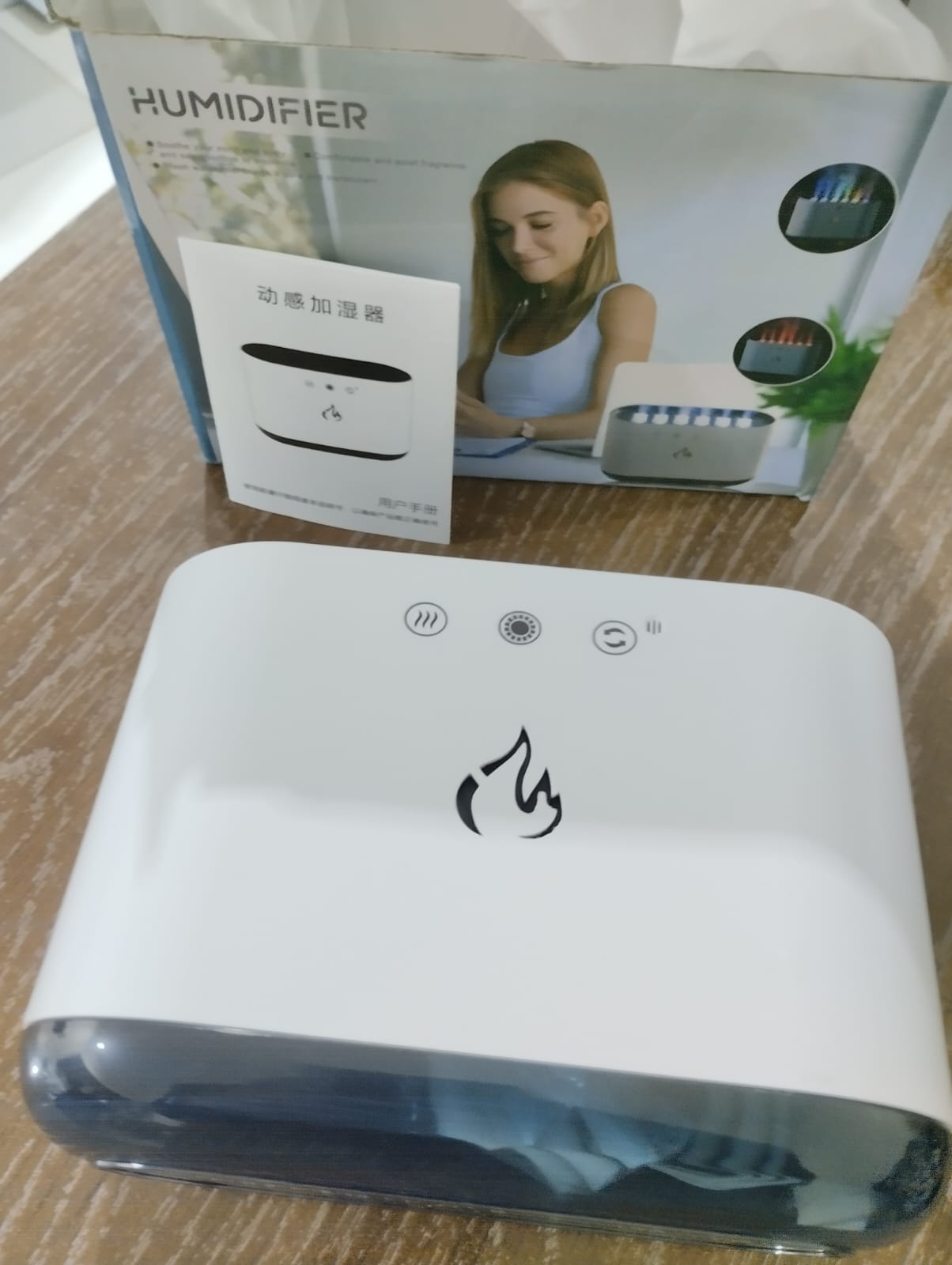 Six hole flame humidifier 900mlFlexora Gadgets