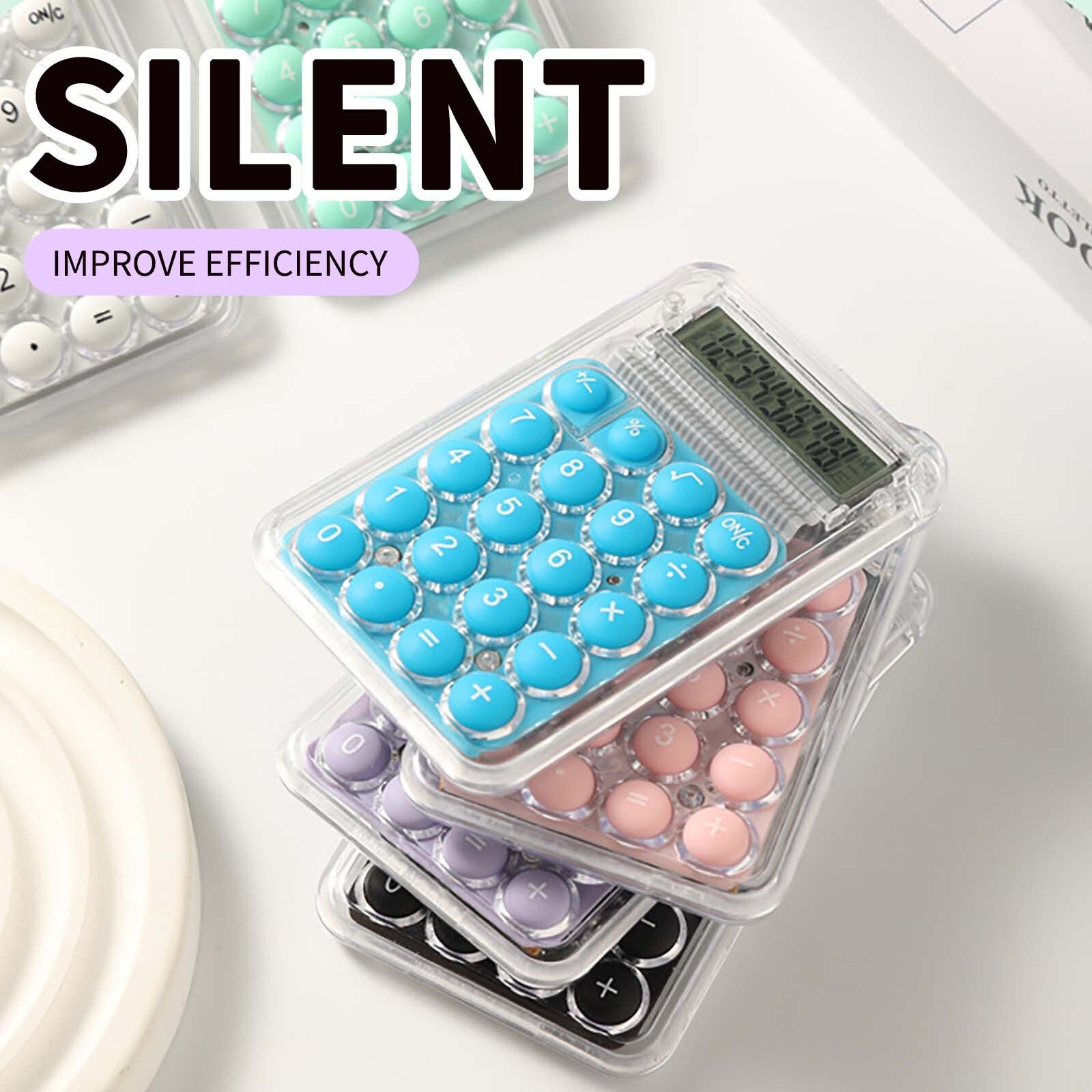 Small Portable Cute Silent CalculatorFlexora Gadgets