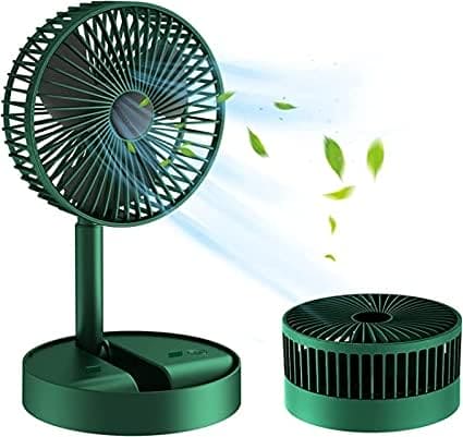 Telescopic Folding Fan, Mini Electric Desktop FanFlexora Gadgets